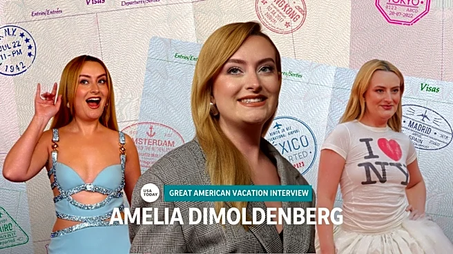 Why Amelia Dimoldenberg doesn't like to leave the hotel on vacation