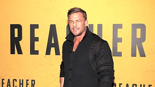 Alan Ritchson says 'Reacher' plot halted after 'someone got re-elected'