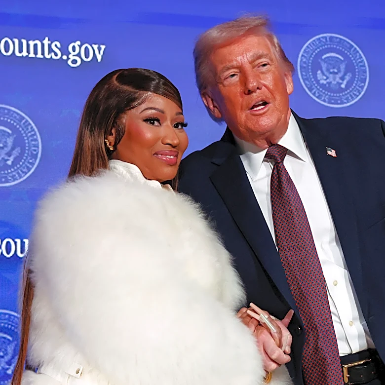 Nick Minaj has 'absolutely nothing' to say to Trump critics