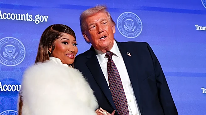 Nick Minaj has 'absolutely nothing' to say to Trump critics