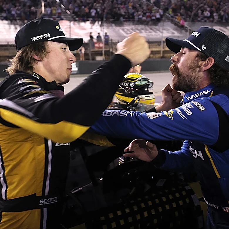 NASCAR will not penalize Ryan Blaney, Carson Hocevar for Bristol fight