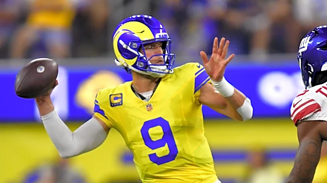 Matthew Stafford tosses four TD passes in win