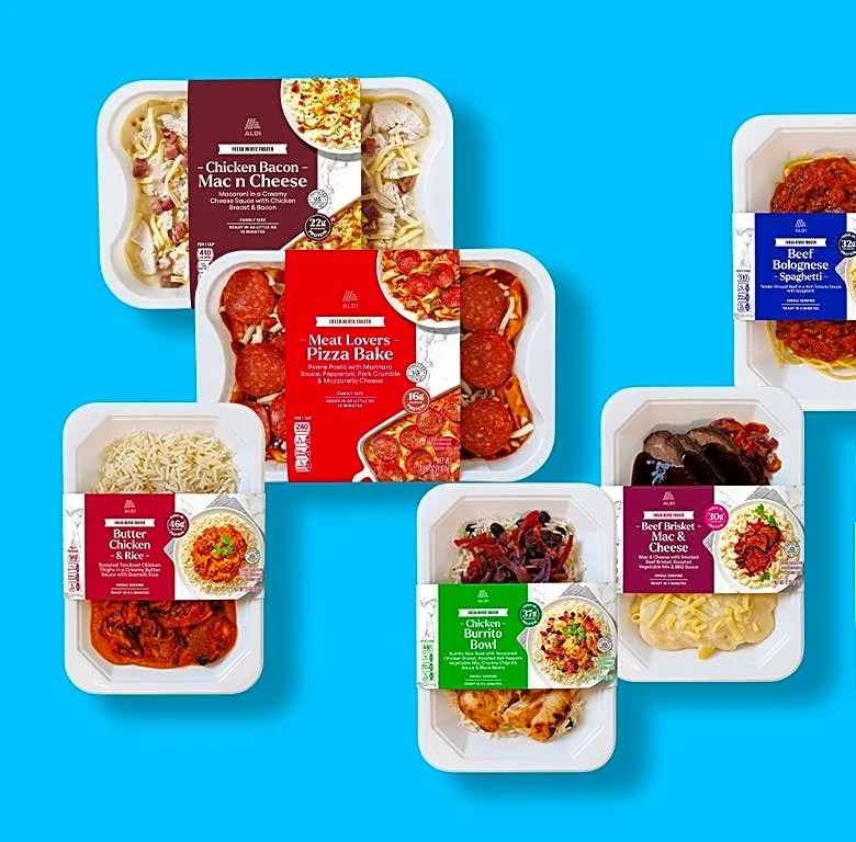Aldi launches first line of ready-made meals