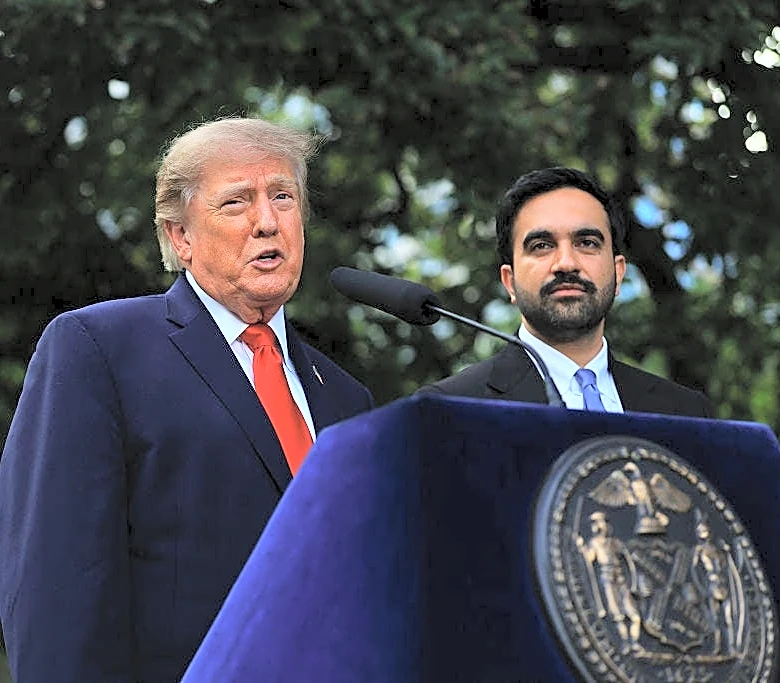 Watch Trump defend media ban in comments to press