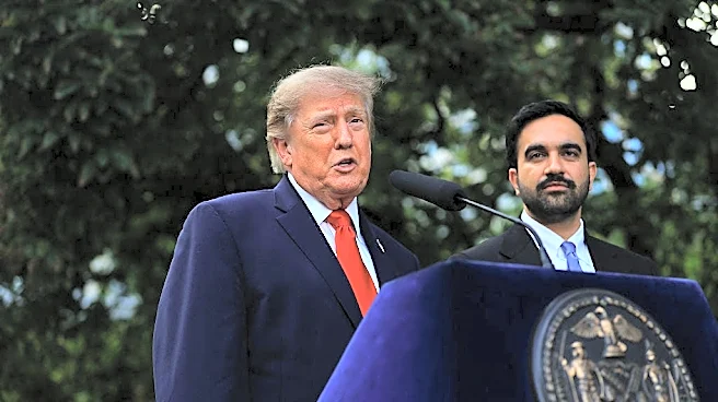 Watch Trump defend media ban in comments to press