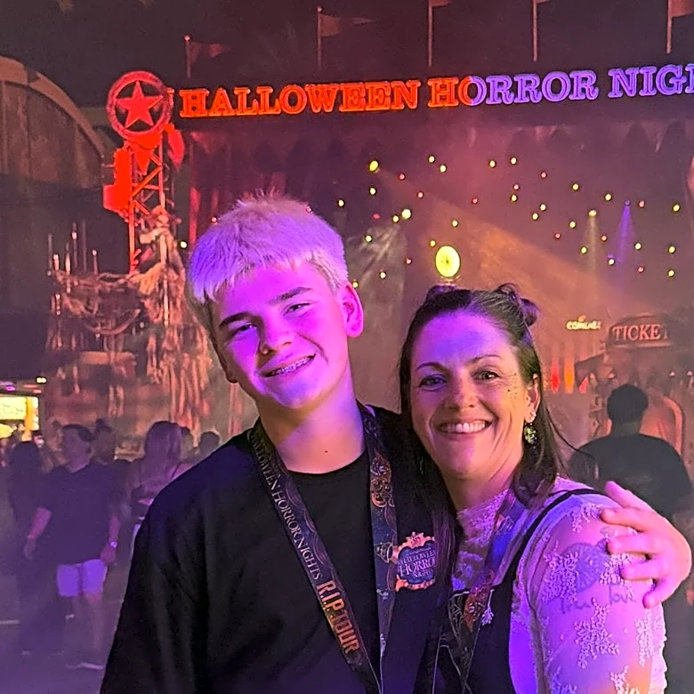 We finally took our teen to Horror Nights. Here's what happened.