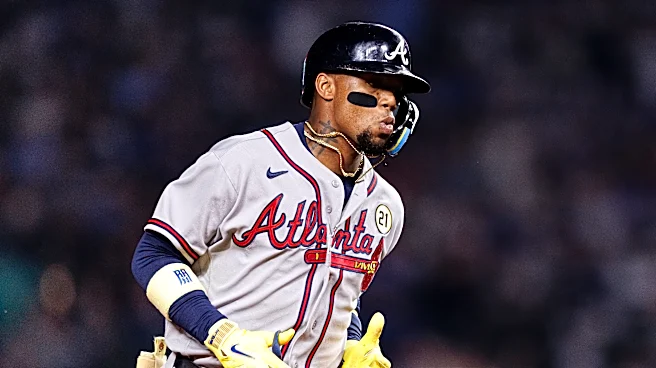 Ronald Acuna Jr. injury update: What we know as Braves star leaves game with shin contusion