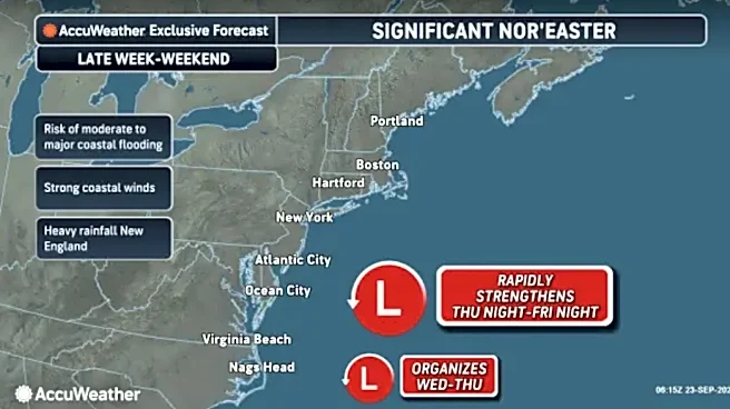 Powerful nor'easter to slam Northeast, waves up to 20 feet expected