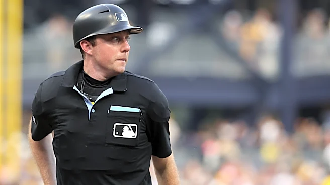 Identical twin umpires make MLB history by suiting up together