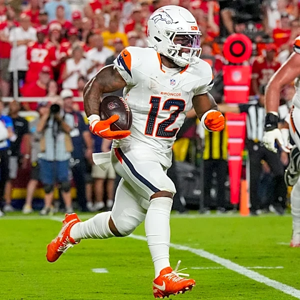 RJ Harvey returns to practice