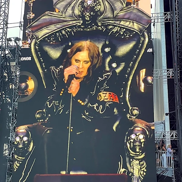 You can see Ozzy Osbourne and Black Sabbath's last concert in theaters