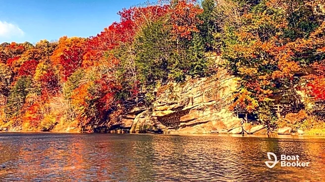 Lake Lanier ranked best in the U.S. for fall colors. Where is it?
