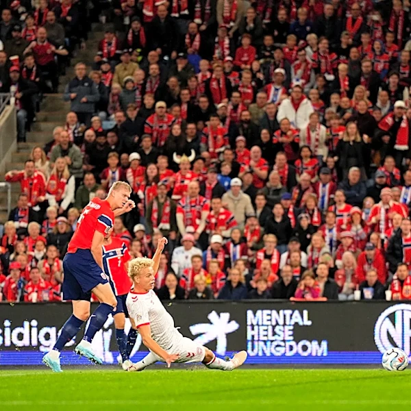 Erling Haaland stays hot for Norway with goal in first post-World Cup match