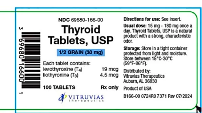Thyroid medicine recall sparks concern, confusion. Here's what to know