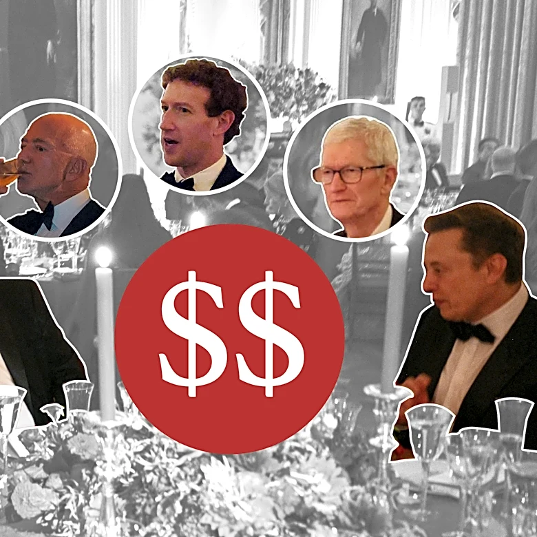 Just how many billionaires were at state dinner with Trump and Xi?