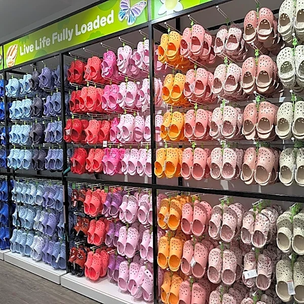 Crocs says Five Below copied its famous clog design