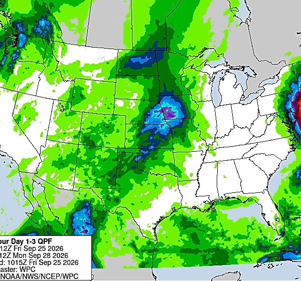 Nor'easter to drench parts of Northeast. See rain totals by region