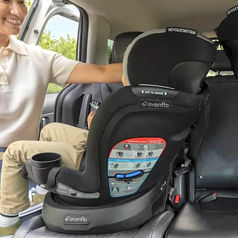 This rotating car seat is $130+ off during Target's trade-in event