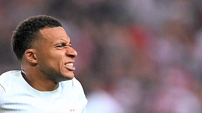 Kylian Mbappe goes out injured immediately after scoring goal for France