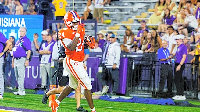 David Eziomume injury updates: Clemson RB carted off with leg injury vs Cal