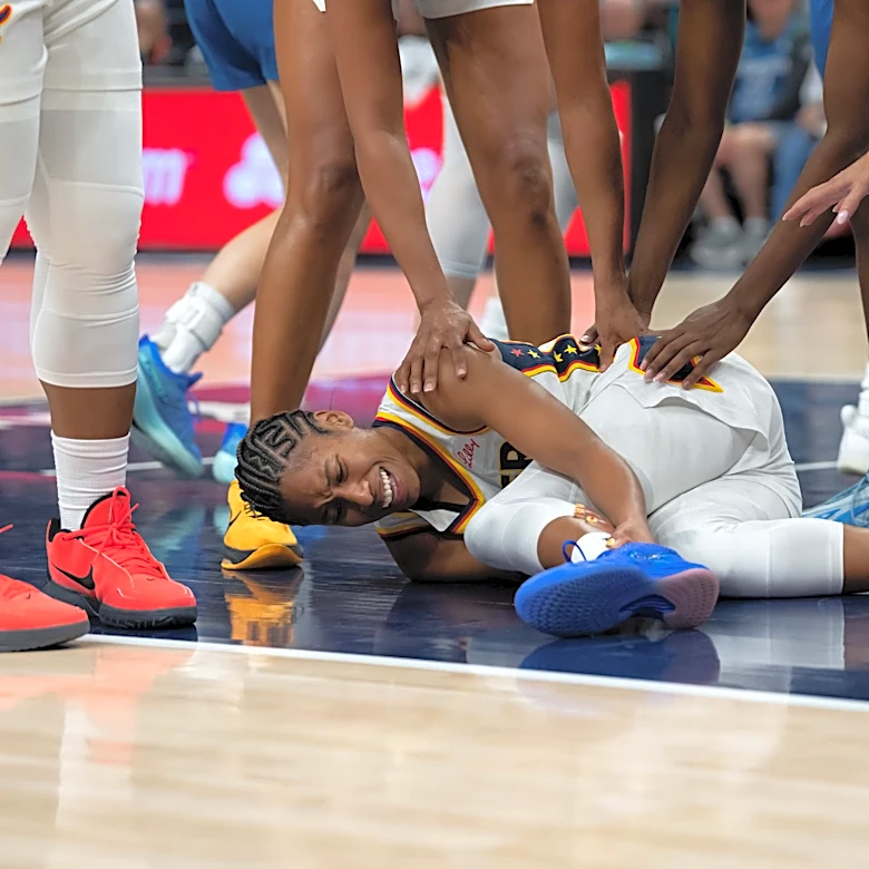 Ty Harris injury update: Indiana Fever guard done for season with leg fracture