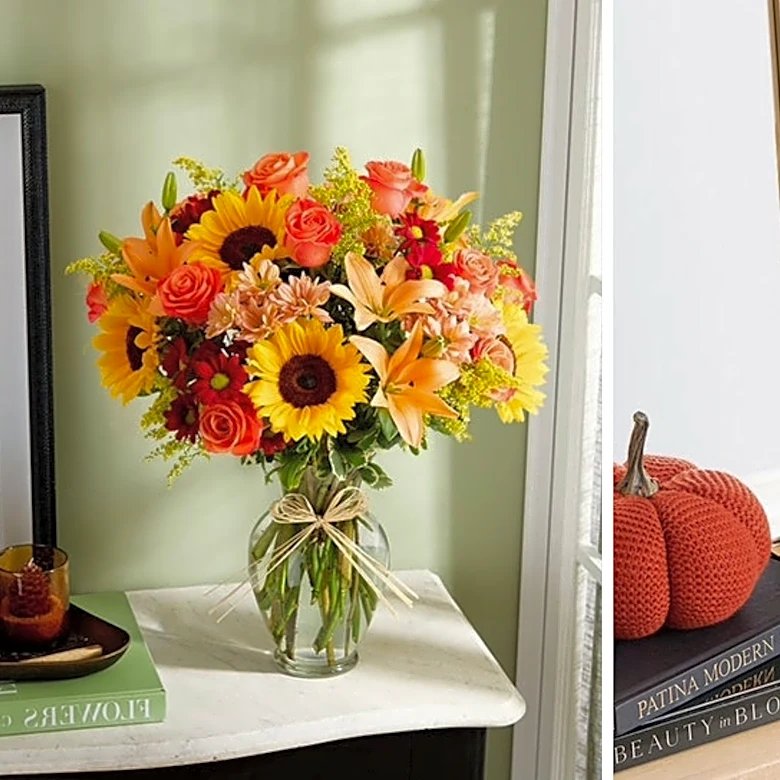 Brighten someone's day with these fall flower deals from 1-800-Flowers