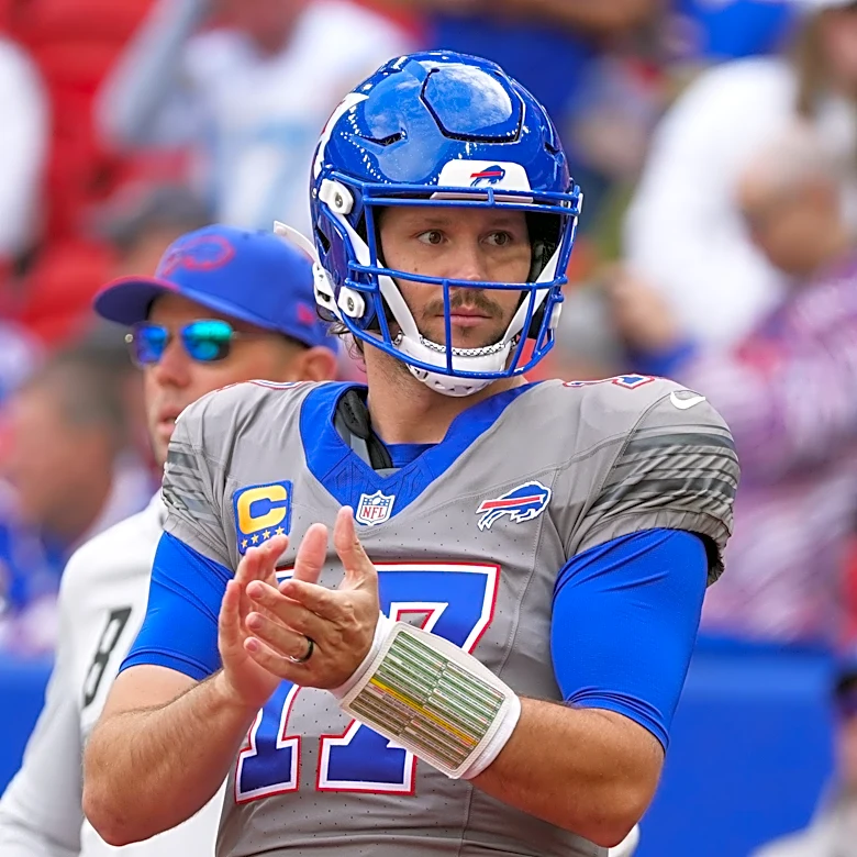Bills QB Josh Allen completes pass to himself in bizarre play