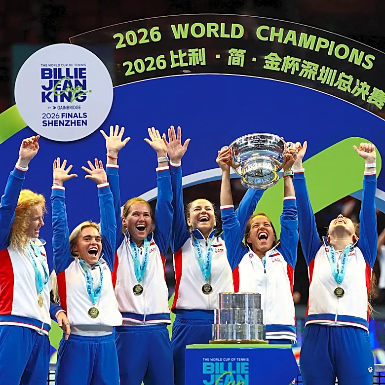 Czechia tops Ukraine to win first Billie Jean King Cup since 2018
