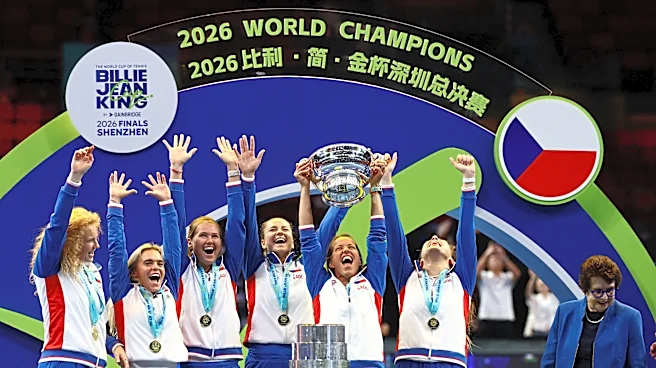 Czechia tops Ukraine to win first Billie Jean King Cup since 2018