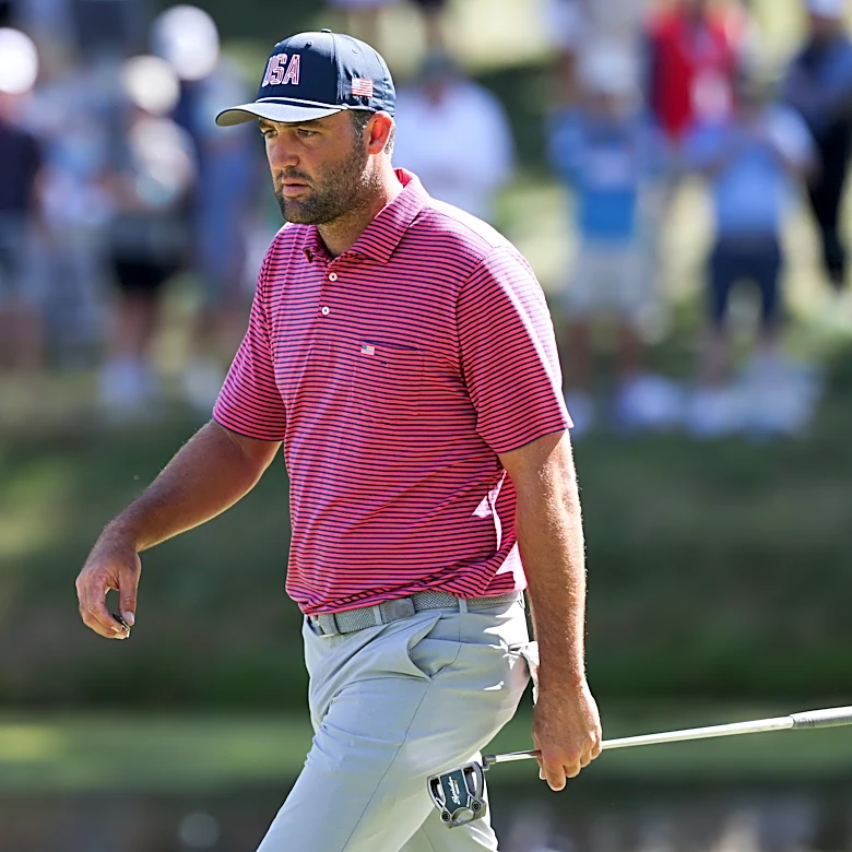Scottie Scheffler concedes putt at Presidents Cup after fan yells at opponent