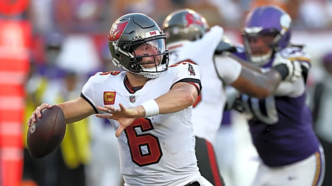 Baker Mayfield injury update as Buccaneers QB injures hand vs Vikings