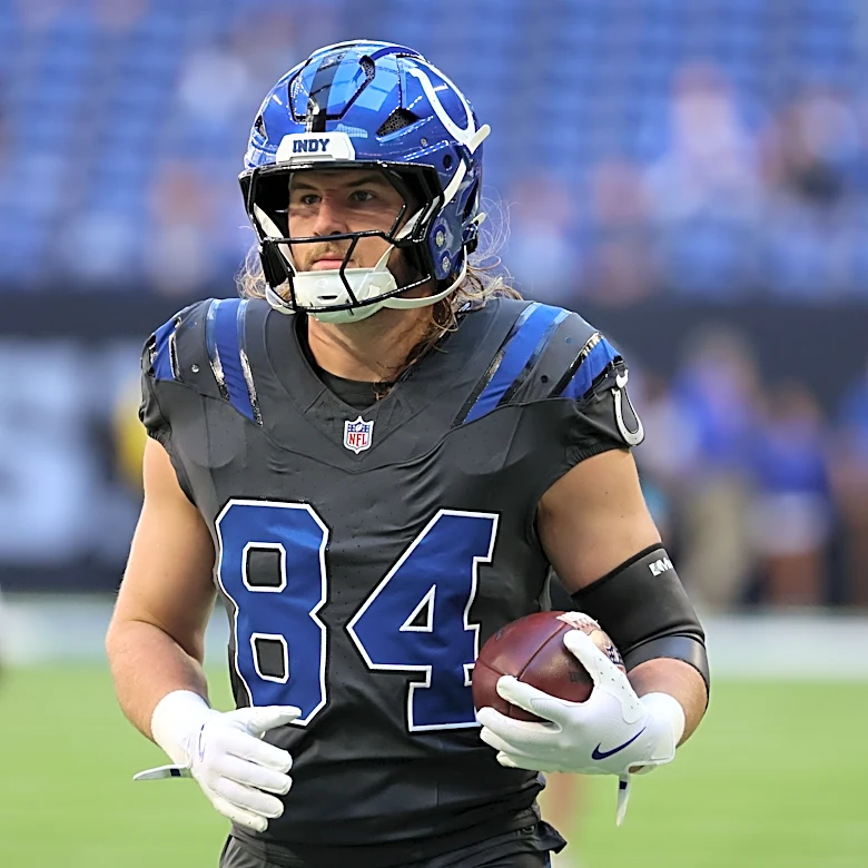 Nine receptions for Tyler Warren in Week 3