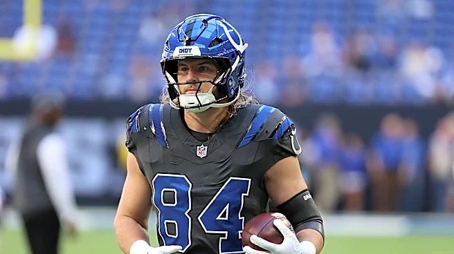 Nine receptions for Tyler Warren in Week 3