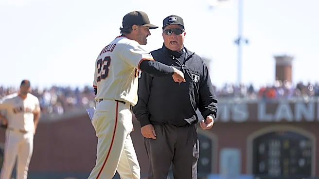 Giants skipper Tony Vitello ejected in final game of the season