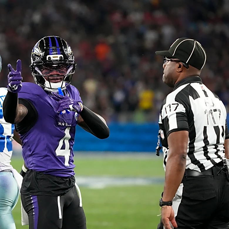 Zay Flowers sharp in return