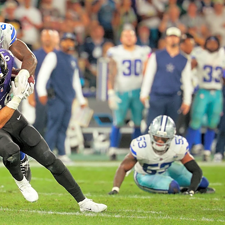 Mark Andrews held in check