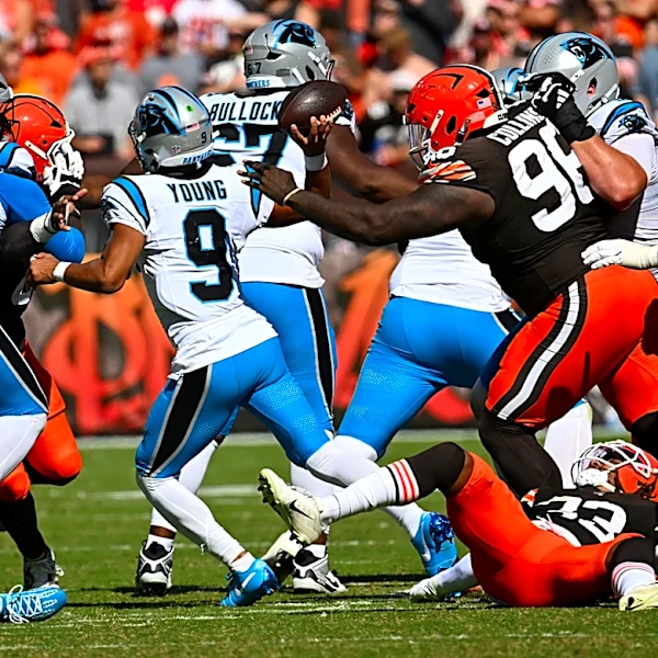 Bryce Young held somewhat in check by Cleveland in Week 3 setback