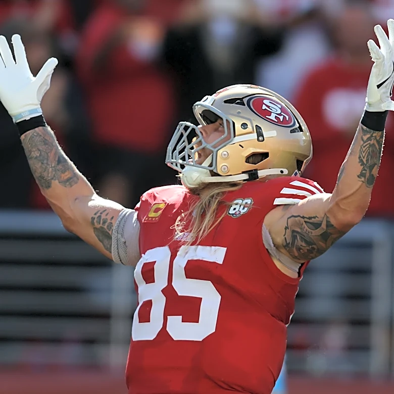 George Kittle burns Arizona for two TDs in Week 3