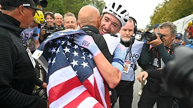 American Brandon McNulty wins 'miracle' cycling world championship