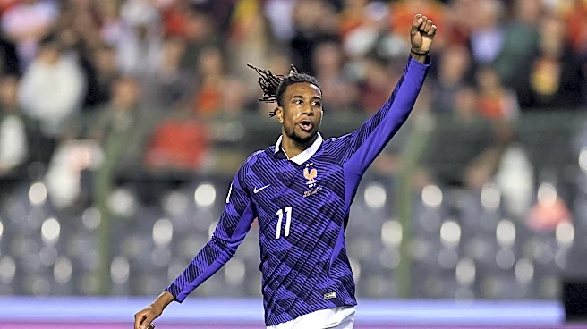 Michael Olise drills game-winning goal for France and Zizou has hilarious reaction