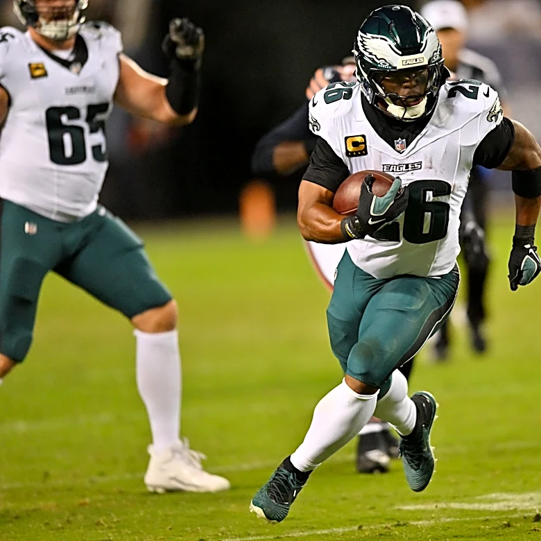 Eighty-two yards from Saquon Barkley in blowout loss