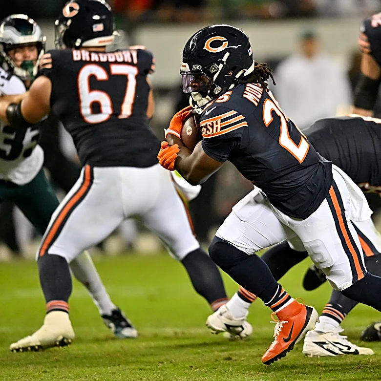 Kyle Monangai manages just 31 yards on MNF