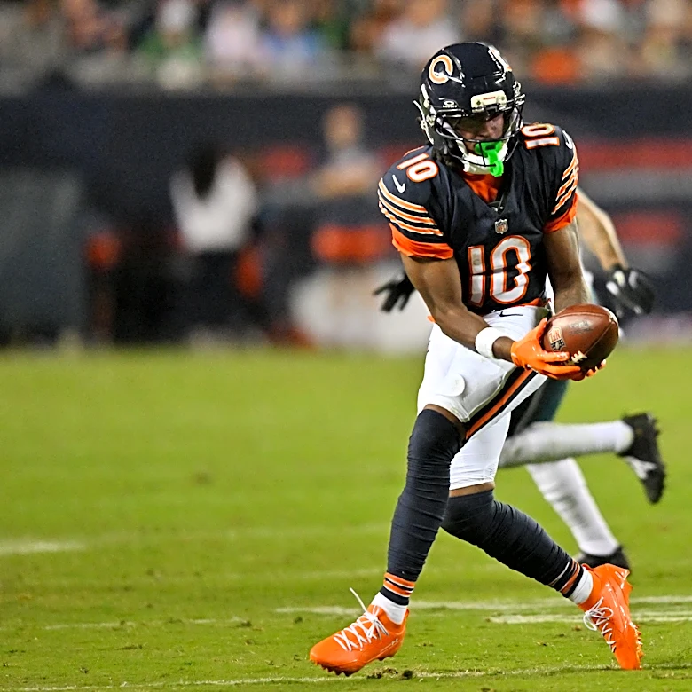 Luther Burden III powers into the end zone on MNF