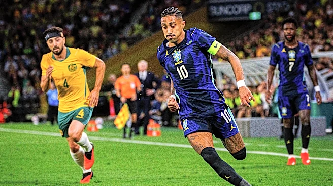 Barcelona on alert after Raphinha leaves Brazil friendly with possible injury