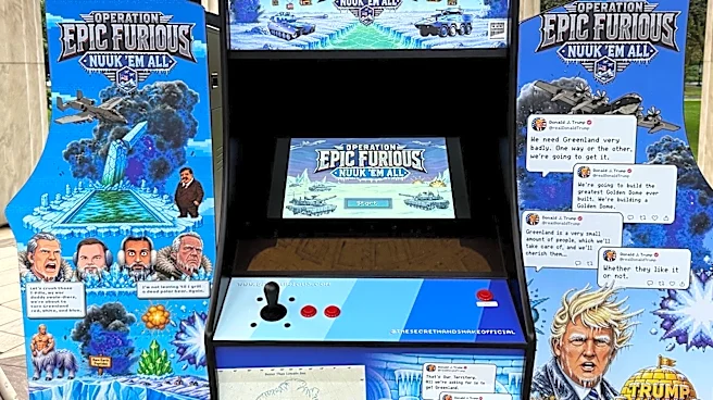 What is ‘Nuuk ’Em All,’ the new Trump arcade game at the National Mall?