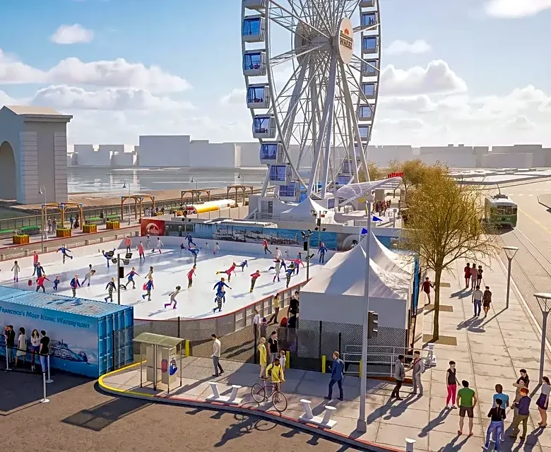 A new ice rink is coming to San Francisco's Fisherman's Wharf