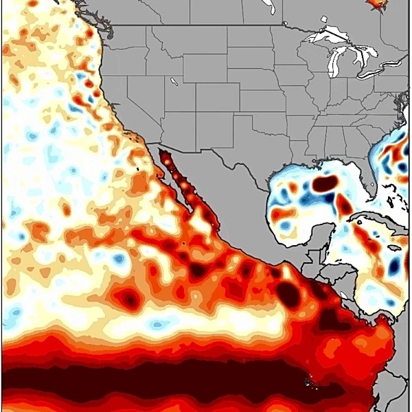 Powerful planetary wave takes aim at West Coast as El Niño rages