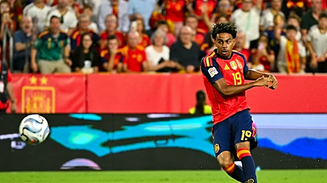 Lamine Yamal scores second-minute goal in second consecutive Spain match