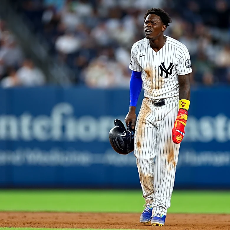Why isn't Jazz Chisholm playing? Volpe in Yankees lineup vs Red Sox