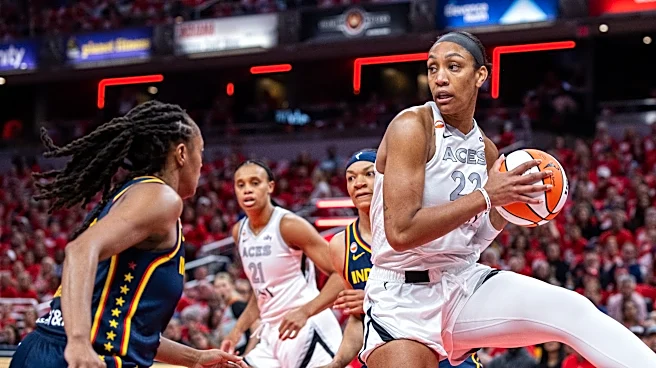 A'ja Wilson confronts fan in Game 2 WNBA playoffs loss vs. Indiana Fever